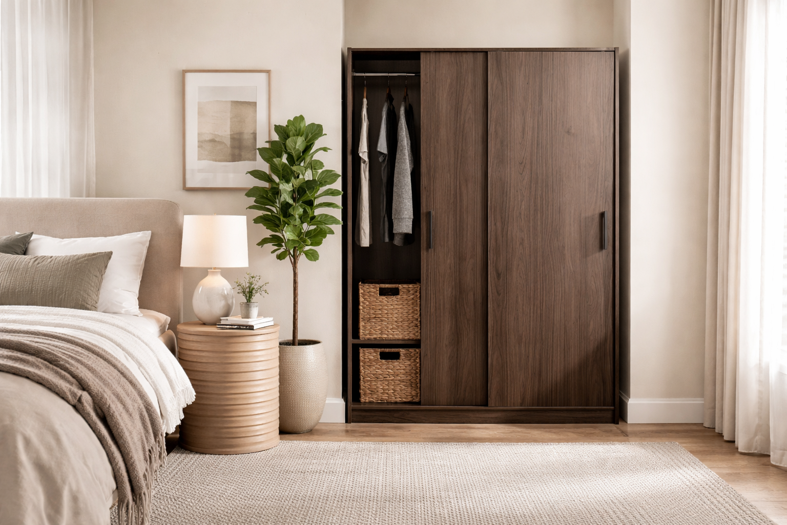 ARGOS HOME NOVA 2 DOOR SLIDING WARDROBE